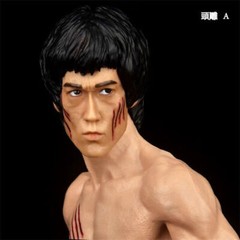 Bruce Lee 77th Anniversary Edition Statue Enter The Dragon Three-headed Figure