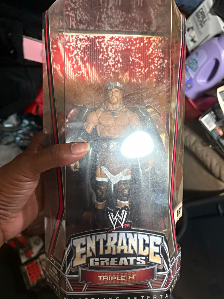 Mattel WWE Entrance Greats Triple H Action Figure Boxed 2010 Age 8+ Multicolor