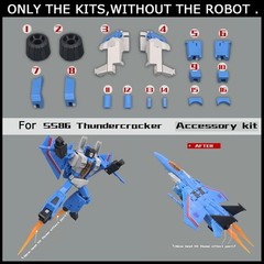 Hee Filler Upgrade Kit For SS86 Thundercracker Accessories – GO Better 3D DIY