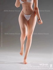 VERYCOOL VCD-02B 1/6 Female Seamless Makeup Silicone Body Med Chest 12”Figure