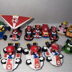 HUGE Super Mario 57 Pc Lot Figures & Racers Mario Luigi Nintendo