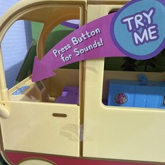 Peppa Pig Transforming Camper Van RV Playset w/ Sounds Tested – 99% Complete Set