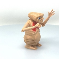 E.T. LJN 1982 Action Figure Vintage 1980s Toy Pre-Owned