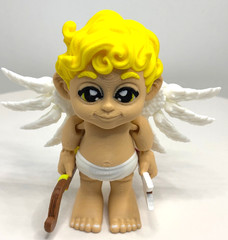 Adorable 3D Printed Cupid Figure with Wings and Bow – Valentine’s Day