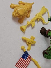 Vintage 1991 TMNT Raph the Green Beret 100% COMPLETE! Military Mutants Turtles