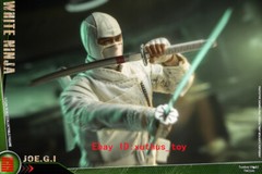 TW2141: TWTOYS White Ninja (GI Joe Storm Shadow) 1/12 ACTION FIGURE In Stock