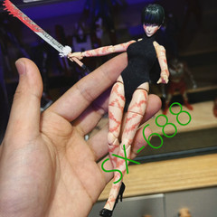 New Custom 1/12 Painted Jujutsu Kaisen Maki Zenin 6″ Action Figure