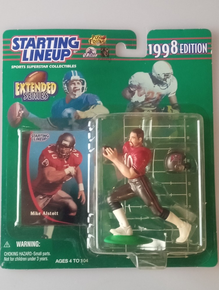 1998 STARTING LINEUP KENNER NIP MIKE ALSTOTT TAMPA BAY EXTENDED Series BUCS