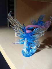Ash Greninja Style Figure 12cm Blue Ninja Frog PVC Action Figurine Model Toy