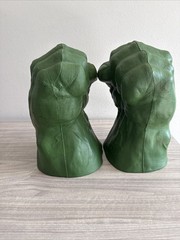 MARVEL INCREDIBLE HULK FOAM SMASH FIST HANDS GLOVES 2003 UNIVERSAL WORKING SOUND