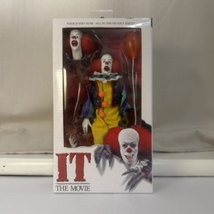 NECA ‘IT’ 1990 Movie – PENNYWISE 8” Clothed Action Figure SEALED/NEW