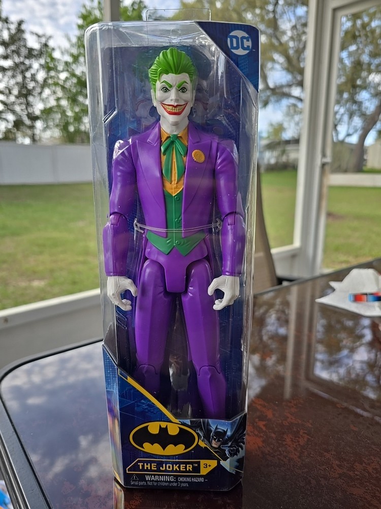 Batman Toys Collection Flexible 12 Inch Joker Villain Action Figure for Children