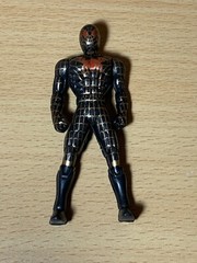 Mini Spider-Man Action Figure Toy Black Red & Gold Moveable Arms 9cm 3.5 Inch