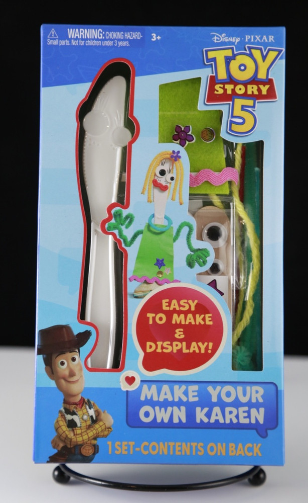 New Disney Pixar Toy Story 5 Make Your Own Karen Craft Set