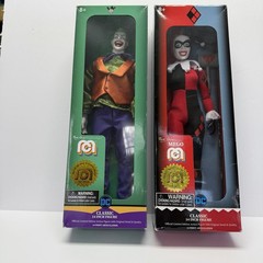 Marty Abrams Mego Action Figures The Joker And Harley Quinn NIB 14in.