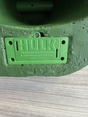 MARVEL INCREDIBLE HULK FOAM SMASH FIST HANDS GLOVES 2003 UNIVERSAL WORKING SOUND