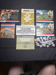 1982 The Legend of G.I. GI Joe Catalog v1 Straight Arm Figures Vintage ARAH Lot