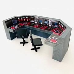 Endor Bunker Control Room Computer Set for 3.75 inch (1:18) Scale Action Figure