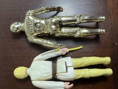 VINTAGE KENNER STAR WARS 1977 FIRST 12 FIGURE SET LOT LUKE VADER HAN LEIA R2 +++