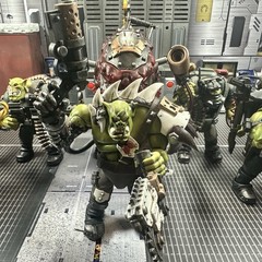 Warhammer 40k JoyToy Ork Kommando Lot Full Squad! Complete, In Great Condition!