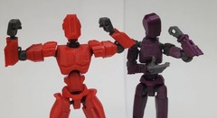 Vanguard 13 | Special Edition Dummy 13 Action Figure | 3D Printed Articulate Toy