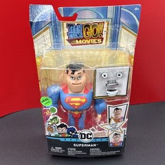Teen Titans Go! Movie Face-Swappers Superman Action Figure 2018 Mattel Open Box