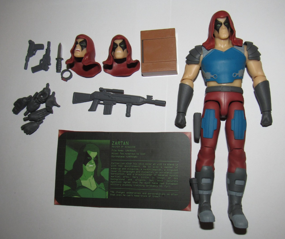 Super 7 Ultimates G.I. Joe Zartan Wave 4 complete excellent