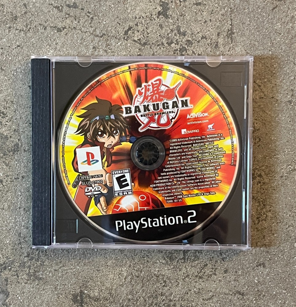 Bakugan Battle Brawlers – Sony Playstation 2 – Disk Only – USED