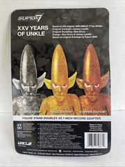 NEW Super7 UNKLE77 GOLD Figure – New York Comic Con 2017 Futura Retro Unpunched