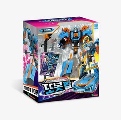 TOBOT POP Convertible Sports Car Transforming Robot Toy Car to Robot, NEW