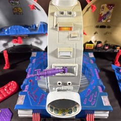 TECHNODROME PLAYSET 1990 PLAYMATES TMNT NINJA TURTLES NEAR COMPLETE VINTAGE