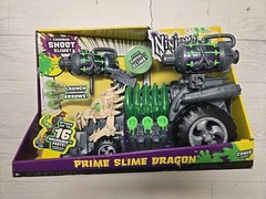 Ninjombie Prime Slime Strike Dragon Deluxe Action Figure Tank Vehicle