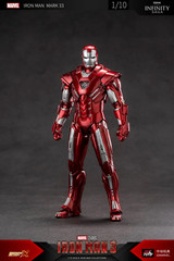 ZD-MK33: ZD Toys Marvel Iron Man Mark 33 Silver Centurion 7″ action figure