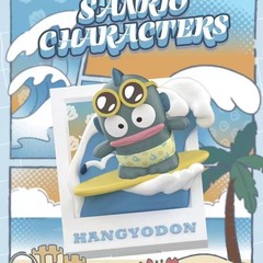 Miniso Sanrio Summer Surf Series Magnetic Fridge Magnet Confirmed Blind Box