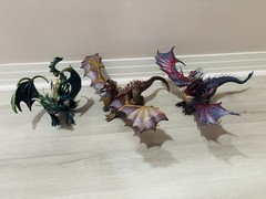 1996 Dragonheart Razorthorn Draco Medusa Dragon Action Figure Hasbro Kenner
