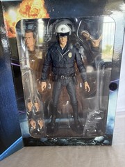 NECA Terminator 2 JUDGMENT DAY T-1000 Motorcycle Cop 7” Action Figure New NIB