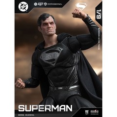 [In Stock] HIPLAY Fondjoy Black Superman 2.0 DC1026 Action Figure