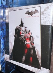 DC Universe Legacy Edition Batman Arkham City Harley Quinn with Poster