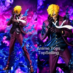 ONE PIECE Action Figure Sanji 25cm/9.84in PVC Statue Collection Model Toy Gift*