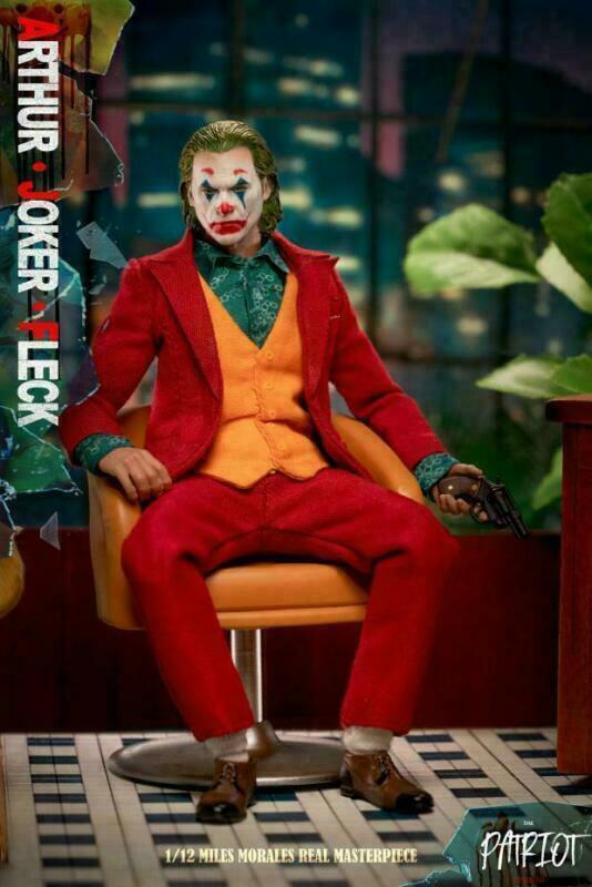 The Patriot studio 1/12 The Arthur Fleck Red Suit Action Figure F Collect