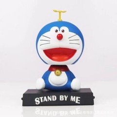 Doraemon Happy laugh Bobble Heads Action Figures Car & Home Decor Toys Gift
