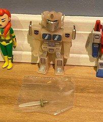 Kidrobot Transformers vs GI Joe Mini Series figures 5 PC lot Optimus, Megatron