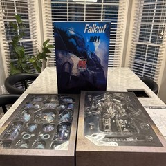 1/6 Fallout X-01 Power Armor “Quantum” Variant Figure ThreeZero (RARE) PERFECT