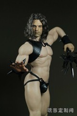 1/6 The Shocker Male Black Sexy Clothes Set Model Toy for 12″ Figure Action Body