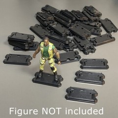Lot 30 Stand BASE Fit 25th 30th anniversary GI JOE G.i joe 4” Figure toy gifts
