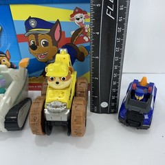 Paw Patrol Lot of Vehicles & 48 Pc Fuzzy Puzzle