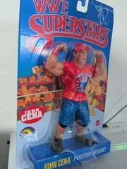 WWE Superstar LJN John Cena Figure SIGNED-One Of A Kind NEW Blue