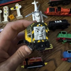 Thomas The Tank Friends Railway System Learning Britt Allcroft 1990s Set Metal