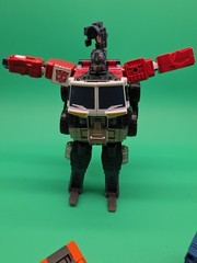 Transformers Robots in Disguise Combiner Force Optimus Prime w/ 5 Combine Vehicl