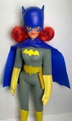 Vintage Mego Batgirl – Batman Action Figure – Original head body suit cowl Boots